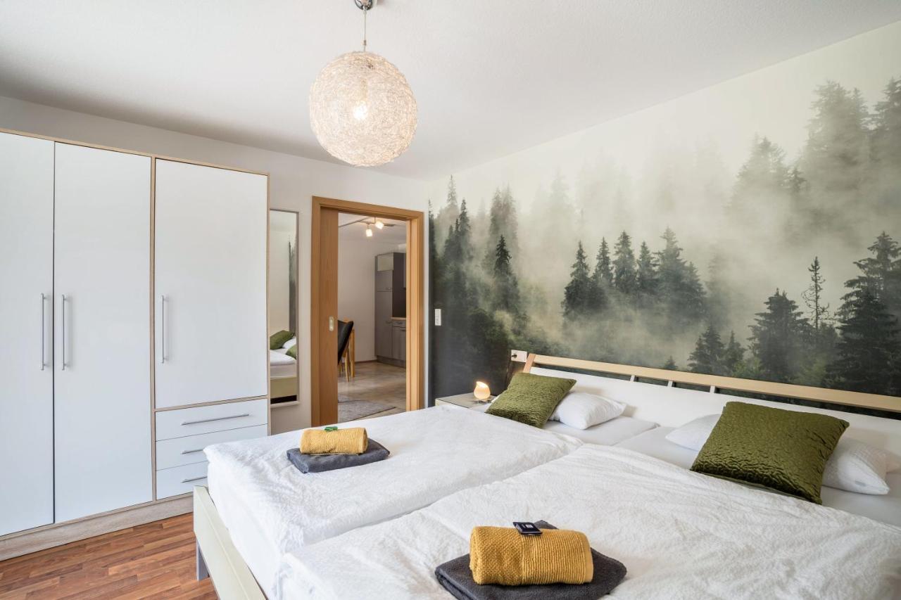 Ferienwohnung Hohfelsenblick Seebach Exterior foto